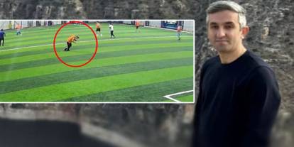 Halı sahada kalp krizi geçirdi! O anlar kameraya yansıdı