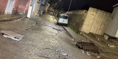 Cizre’de Açık Logar Kapakları Tehlike Saçıyor! Vatandaşlar Yetkililere Seslendi