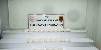 Yüksekova’da 22 kilo uyuşturucu ele geçirildi
