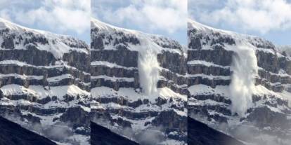 Şırnak’ta Kar Şelalesi Görüntülendi