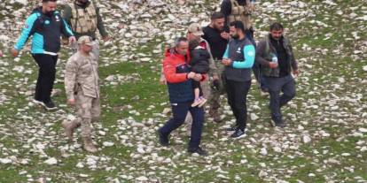 Eruh'ta kaybolan 3 yaşındaki kız çocuğundan müjdeli haber geldi