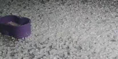 Şırnak’ta Misket Büyüklüğünde Dolu Yağdı