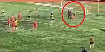 Mardin’de lig maçında rakibine tekme atan futbolcu tutuklandı