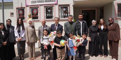 Vali Ekici, Başkanı Yarka ve Müdür Cırıt'tan Okul Ziyareti