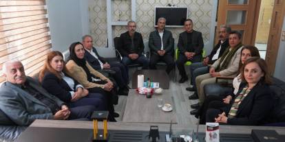 DEM Parti Heyetinden Şırnak Haber Gazetesi’ne Ziyaret