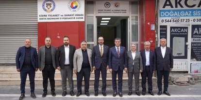 Ak Parti Heyetinden Cizre TSO'ya Ziyaret!