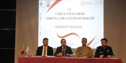 Cizre’de Okulların Güvenliği Masaya Yatırıldı