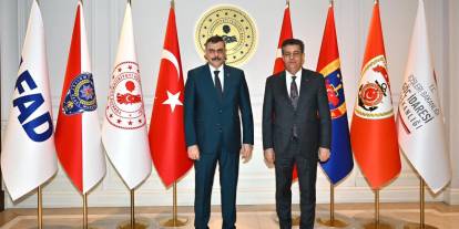 Şırnak Belediye Başkanı Yarka’dan İçişleri Bakanı Çiftçi’ye Ziyaret