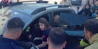 Cizre’de iki araç çarpıştı, kadın sürücü yaralandı