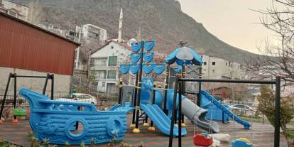 Beytüşşebap’ta Çocuklar İçin Yapılan Yeni Park Hizmete Açıldı