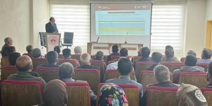 Güçlükonak’ta Çiftçilere Hibe Destekli Yatırım Ve Sulama Sistemleri Anlatıldı