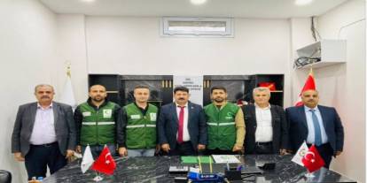 Yeşilay Şırnak Şubesi’nden Ömerka Derneği’ne Hayırlı Olsun Ziyareti