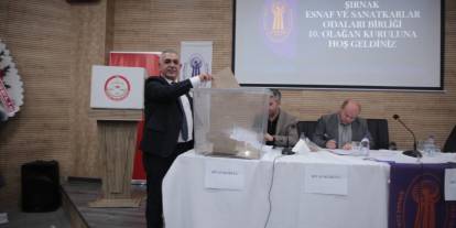 Şırnak Esnaf ve Sanatkarlar Odaları Birliği’nde Seçim Heyecanı! Başkan Belli Oldu