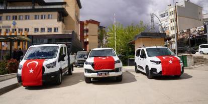 Şırnak Belediyesi Araç Filosuna 3 Yeni Araç Ekledi