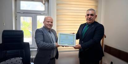 Şırnak Esnaf Ve Sanatkarlar Odası Birliği Başkanı Haşimoğlu Mazbatasını Aldı