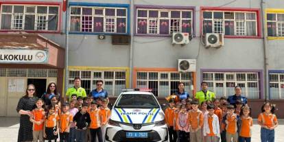 Cizre’de Geleceğin Sürücüleri Kuralları Polis Amcalarından Öğrendi