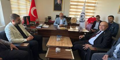 CHP heyetinden Şırnak Esnaf ve Odası’na ziyaret