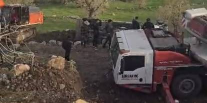 Şırnak’ta Beton Mikseri Devrildi: Maddi Hasar Oluştu