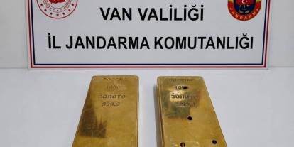Van’da yaklaşık 14 milyon TL değerinde külçe altın ele geçirildi