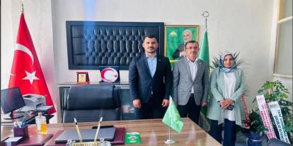 AK Parti’den HÜDA PAR İdil İlçe Başkanlığı’na hayırlı olsun ziyareti