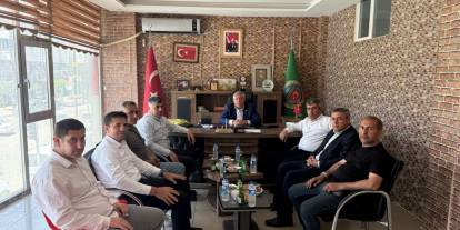 Cizre Esnaf ve Sanatkarlar Odası’ndan Ziraat Odası’na ziyaret