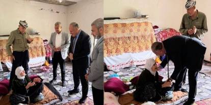 Bakan ve Vali’den Şırnak’taki 125 Yaşındaki Menica Nineye Özel Selam