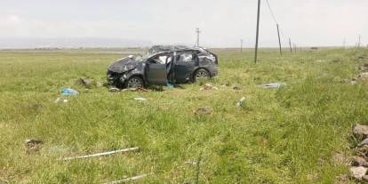 Şırnak'ta Takla Atan Suv Tipi Araçtaki Sürücü Yaralandı