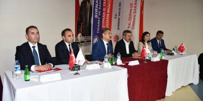 Silopi Sera Organize Tarım Bölgesi Projesi için tanıtım ve ön tahsis programı düzenlendi