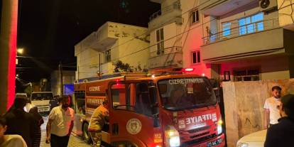 Cizre’de Ev Yangını Paniğe Neden Oldu