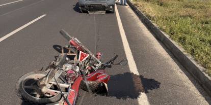 Otomobil ile motosikletin çarpıştığı kazada 1 kişi öldü
