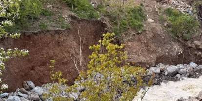 Beytüşşebap’ta Toprak Kayması ve Heyelan Riskine Karşı Uyarı