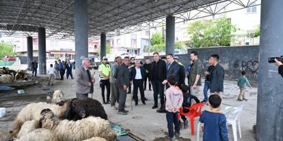 Şırnak’ta Kurban Pazarı Denetimi: Emniyet Dolandırıcılığa Karşı Uyardı