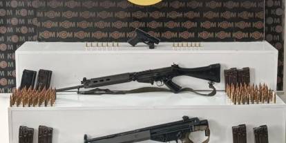 Şanlıurfa’da uzun namlulu silahlar ele geçirildi