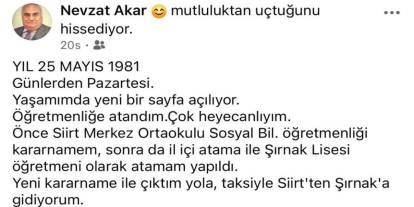 Şırnak’ı Unutamadı! Yıllar Sonra Yaptığı Paylaşım Duygulandırdı