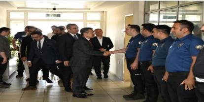 Vali Ekici’den Habur Sınır Kapısı’na Bayram Ziyareti