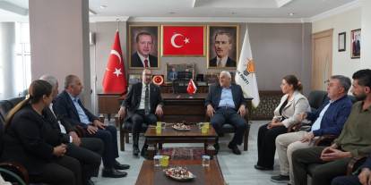 Şırnak DEM Parti’den AK Parti’ye Bayram Ziyaretti