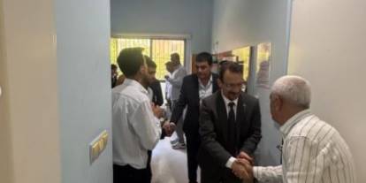 Cizre Devlet Hastanesi’nde Bayram Ziyareti