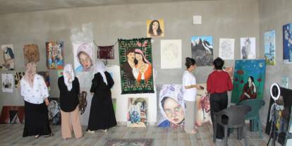 Şırnak’ta genç ressam, küçük atölyesinde büyük umutlar yeşertiyor