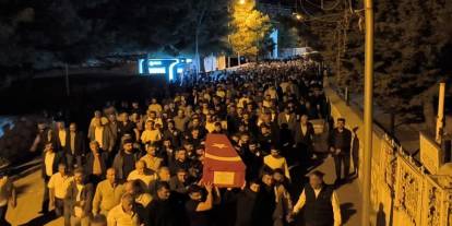 Kazada hayatını kaybeden sözleşmeli er Siirt'te toprağa verildi