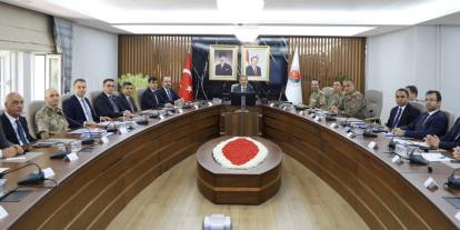 Şırnak'ta İl Güvenlik ve Asayiş Koordinasyon Toplantısı yapıldı