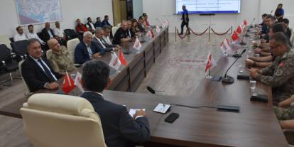 Şırnak’ta orman yangınlarına karşı hazırlıklar masaya yatırıldı