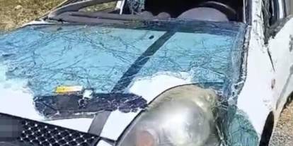 Taziyeye giderken kaza yaptılar: 3 kişi yaralandı