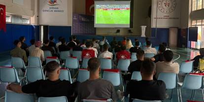 Şırnaklıların Dev Ekranda İzlediği Maçta, Milli Takım 2-0 Yenildi