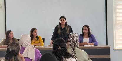 Cizre’de Kadınların Aylık Toplantısı Yapıldı