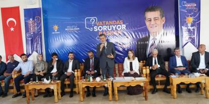 Şırnak’ta “Vatandaş Soruyor, Başkan Cevaplıyor” Buluşmasında Şehrin Geleceği Konuşuldu