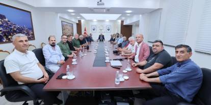 Mardin Valisi Akkoyun, bölgedeki gazetecilerle buluştu