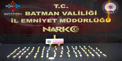 Batman’da 4 yolcunun midesinden kilolarca uyuşturucu çıktı