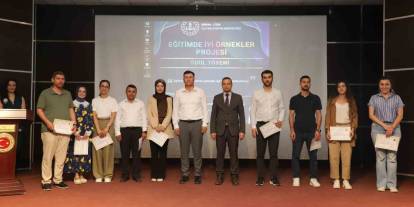 Cizre’de Eğitimde İyi Örnekler Projesi Ödül Töreni