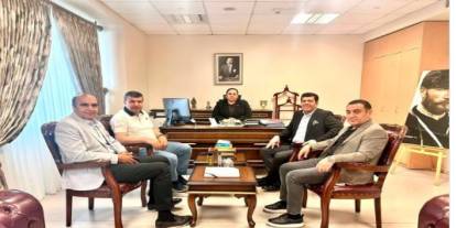 Şırnak Heyetinden Eski Cizre Kaymakamı Nazlı Demir'e Anlamlı Ziyaret