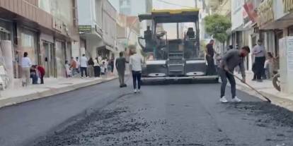 Silopi'de Yol Seferberliği: 63. Cadde Asfalta Hazırlanıyor